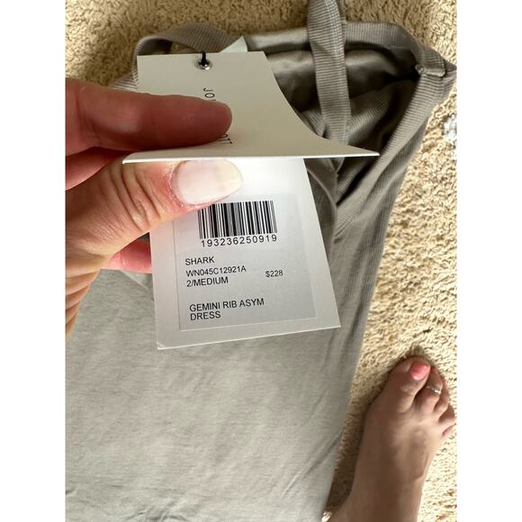 John Elliott Gemini Rib Asymetrical Dress NWT M - Picture 7 of 7